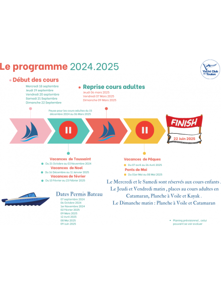 Cours Adultes 2024/2025